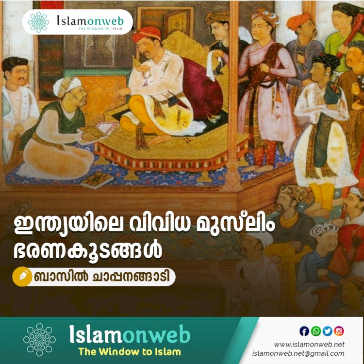 ഇന്ത്യയിലെ വിവിധ മുസ്‍ലിം ഭരണകൂടങ്ങൾ