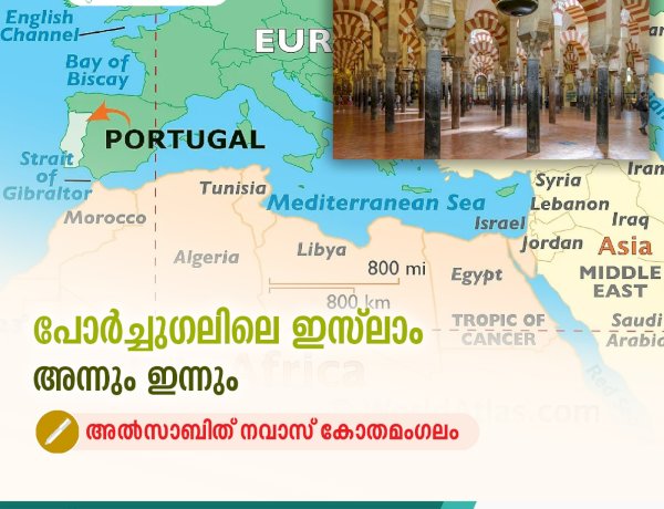 പോര്ച്ചുഗലിലെ ഇസ്‍ലാം അന്നും ഇന്നും