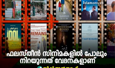 ഫലസ്തീൻ സിനിമകളില്‍ പോലും നിറയുന്നത് വേദനകളാണ്