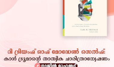 ദി ട്രിയംഫ് ഓഫ് മോഡേൺ സെൽഫ്: കാൾ ട്രൂമാന്‍റെ താത്വിക ചാരിത്രാന്വേഷണം