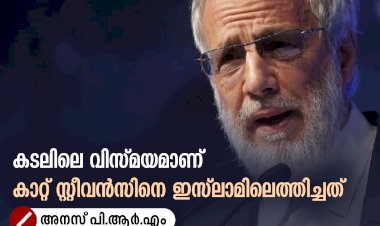 കടലിലെ വിസ്മയമാണ് കാറ്റ് സ്റ്റീവൻസിനെ ഇസ്‍ലാമിലെത്തിച്ചത്