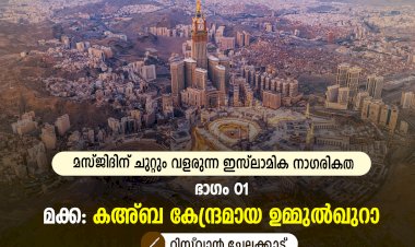 മസ്ജിദിന് ചുറ്റും വളരുന്ന ഇസ്‍ലാമിക നാഗരികത ഭാഗം 01 – മക്ക: കഅ്ബ കേന്ദ്രമായ ഉമ്മുല്‍ഖുറാ