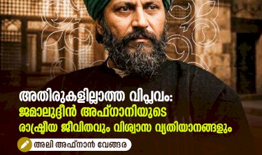 അതിരുകളില്ലാത്ത വിപ്ലവം: ജമാലുദ്ദീൻ അഫ്‌ഗാനിയുടെ രാഷ്ട്രീയ ജീവിതവും വിശ്വാസ വ്യതിയാനങ്ങളും